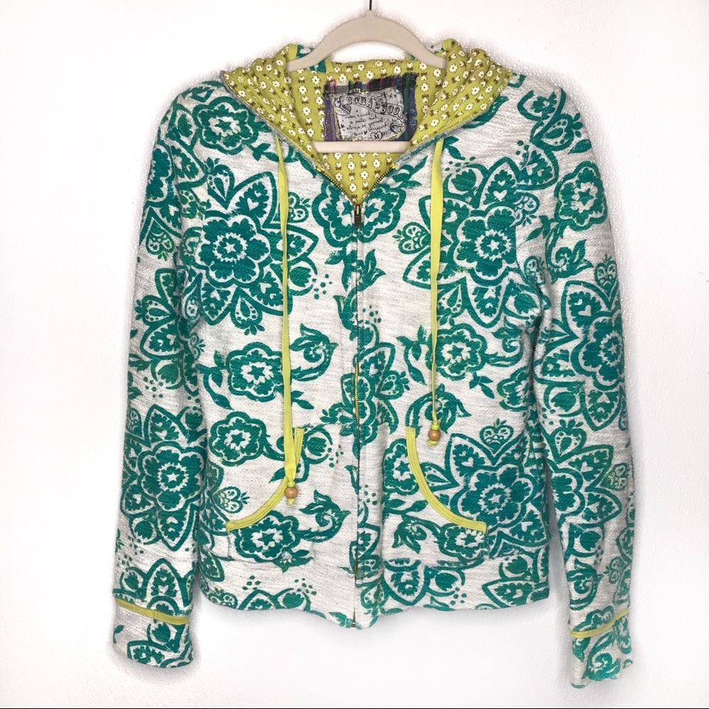 Scrapbook Zip Up Hoodie